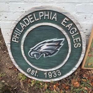 Philadelphia Eagles Green Wall Decor